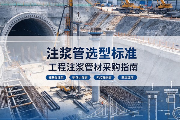 平谷区注浆管选型标准