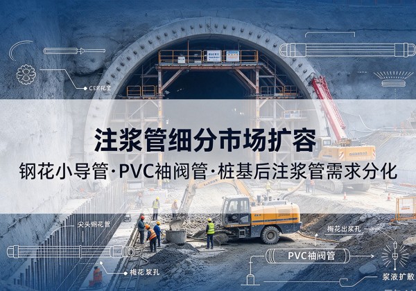 平谷区注浆管细分市场扩容，隧道钢花小导管、PVC 袖阀管、桩基后注浆管需求分化